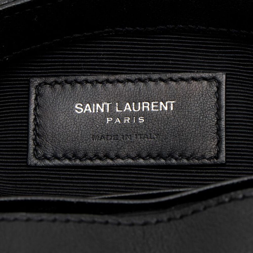Saint Laurent Matelasse Leather Monogram Classic Baby Chain Bag - Picture 8 of 12